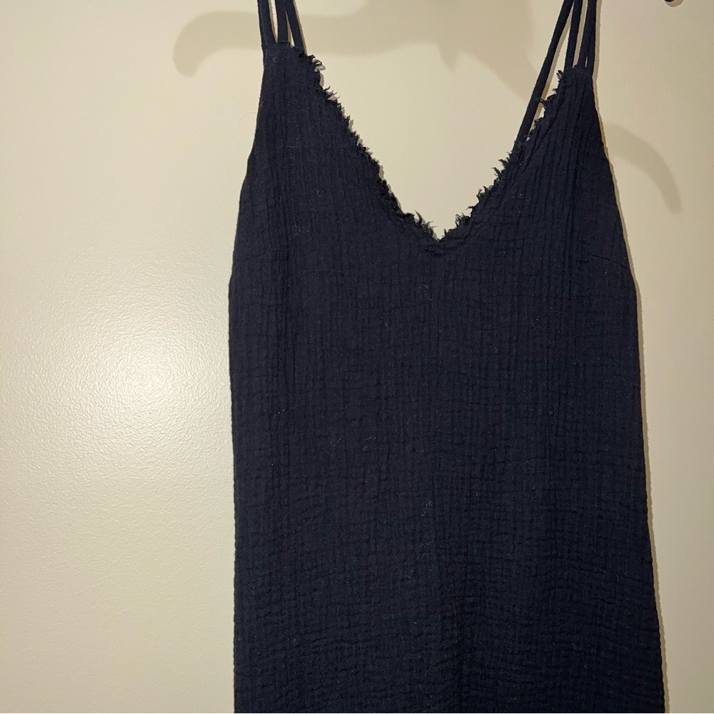 Black mini dress